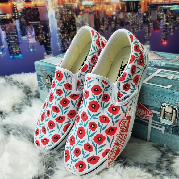 Vans flowers 💐 😍 classic slip-on - Picture 3 of 14
